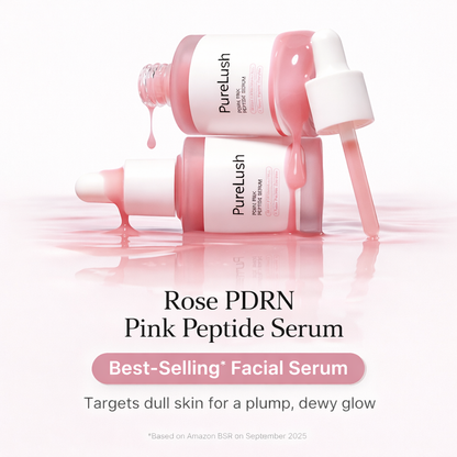 Pink peptide serum