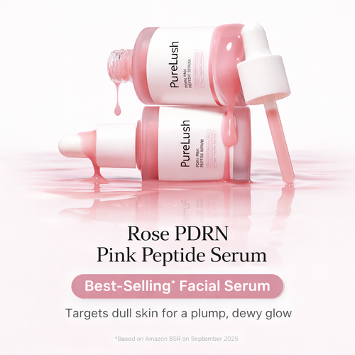 Pink peptide serum